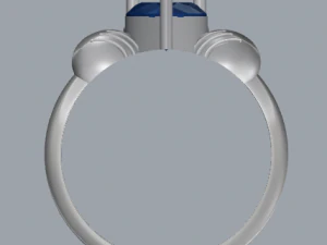 sterling silver claddagh heart ring jewelry 3D Print Model