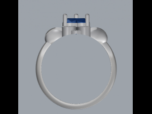sterling silver claddagh heart ring jewelry Modello di stampa 3D
