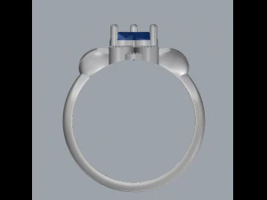 sterling silver claddagh heart ring jewelry 3D Print Model