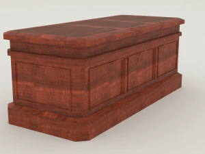 Desk 3D Model