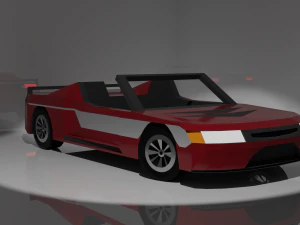 Roadster des ann&eacute;es 2000 Modèle 3D