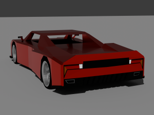 Modern Sport Car Modèle 3D