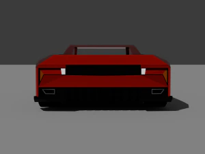 Modern Sport Car 3D Model