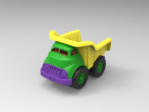 toy truck 3D 模型