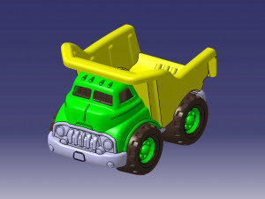 toy truck 3D Model