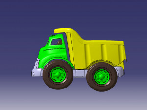 toy truck 3D Model