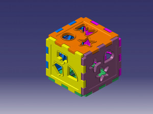 lego toy Modèle 3D
