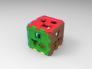 lego toy 3D 模型