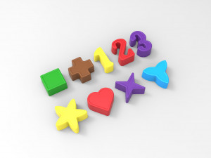 lego toy Modèle 3D