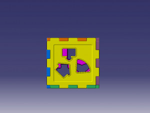 lego toy Modèle 3D