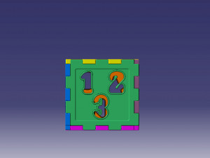 lego toy Modèle 3D