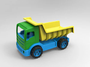 玩具卡车 3D 模型