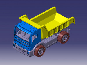 toy truck 3D Model