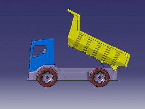 toy truck 3D Model