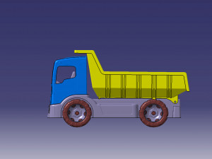 toy truck 3D Model