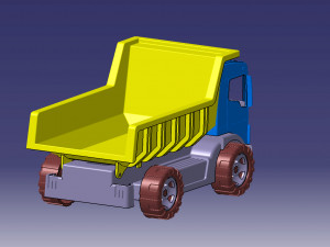 toy truck 3D Model