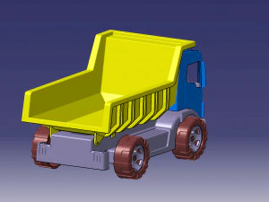 toy truck 3D Model