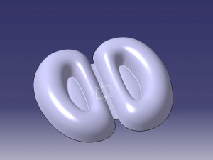 glasses bag 3Dモデル