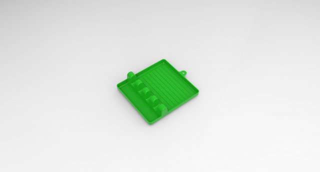 holder ladle Model 3D .c4d .max .obj .3ds .fbx .stl .blend 
