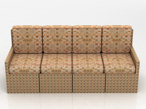 sofa 3ds max 2014 - vray 3D Model