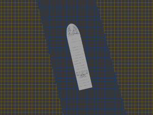 ship blocking suez canal egypt 3D Model