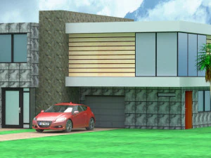 residential area 3D Model