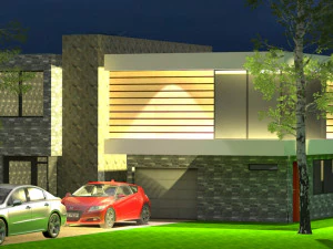 residential area 3D Model
