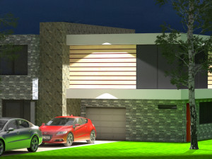 residential area Modello 3D
