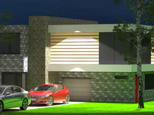 residential area 3D Model
