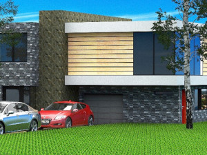 residential area Modello 3D