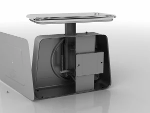 balance scale stube 10 kg old 1950-1960 3D Model