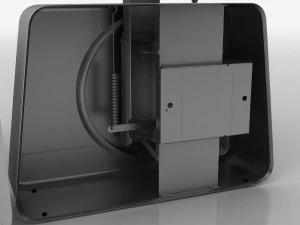 balance scale stube 10 kg old 1950-1960 3D Model