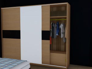 bedroom 3ds max 2014 vray lumion 8 3D 모델