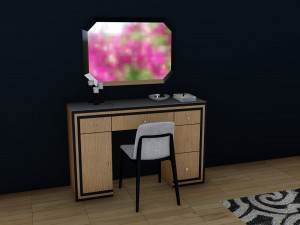 bedroom 3ds max 2014 vray lumion 8 3D 모델