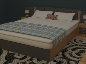 bedroom 3ds max 2014 vray lumion 8 3D 모델