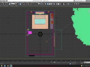 bedroom 3ds max 2014 vray lumion 8 3D 모델