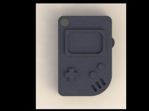 keychain gameboy Modelo de Impressão 3D