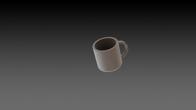 keychain mug 3Dプリントモデル .c4d .max .obj .3ds .fbx .stl .blend 