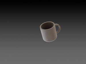 keychain mug 3D Print Model