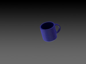keychain mug 3Dプリントモデル