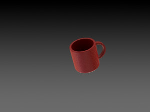 keychain mug 3Dプリントモデル