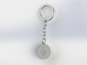 keychain eth 3D Print Model