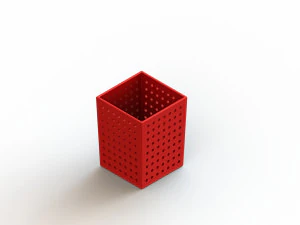 simple pencil case 3D Print Model