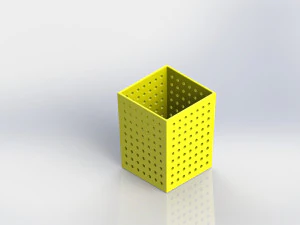 simple pencil case 3D Print Model