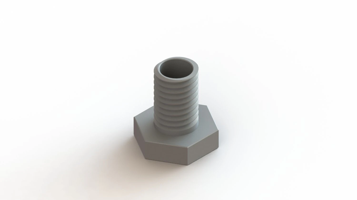 bolt pencil case 3d 3D Print Model .c4d .max .obj .3ds .fbx .stl .blend 