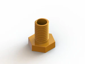 bolt pencil case 3d 3D Print Model