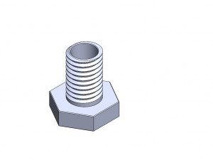 bolt pencil case 3d Model do druku 3D