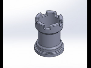 unique chess pencil case 3d print model 3D-Druckmodell