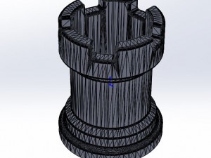unique chess pencil case 3d print model 3D-Druckmodell