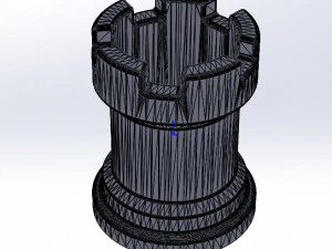 unique chess pencil case 3d print model 3D Print Model